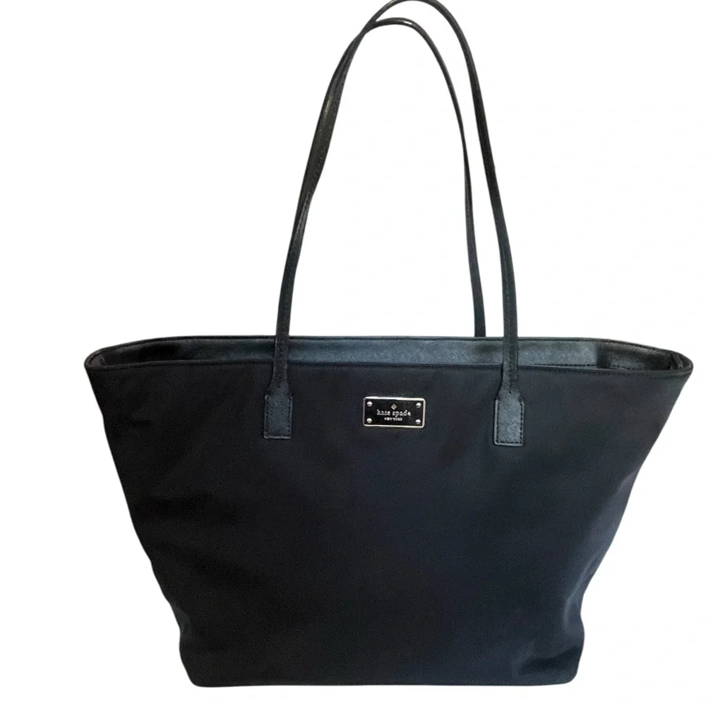 Kate Spade New York Blake Avenue Margareta Black‎ Nylon Tote Shoulder Bag